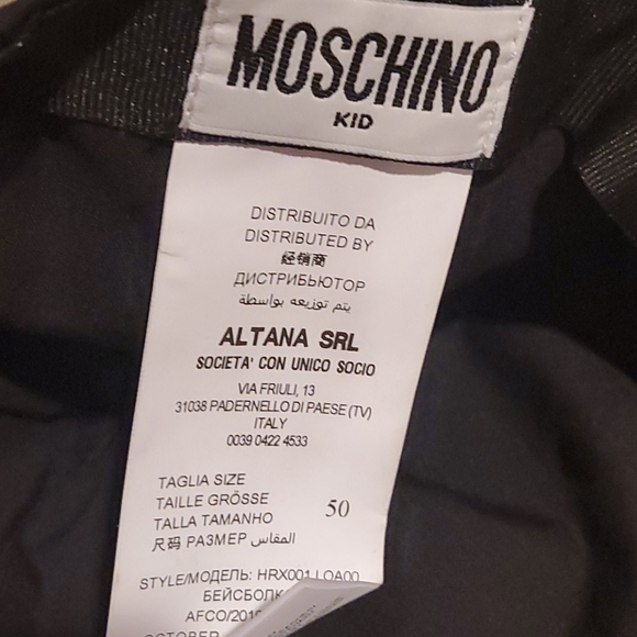 Toddler Moschino cap - Picture 3 of 3